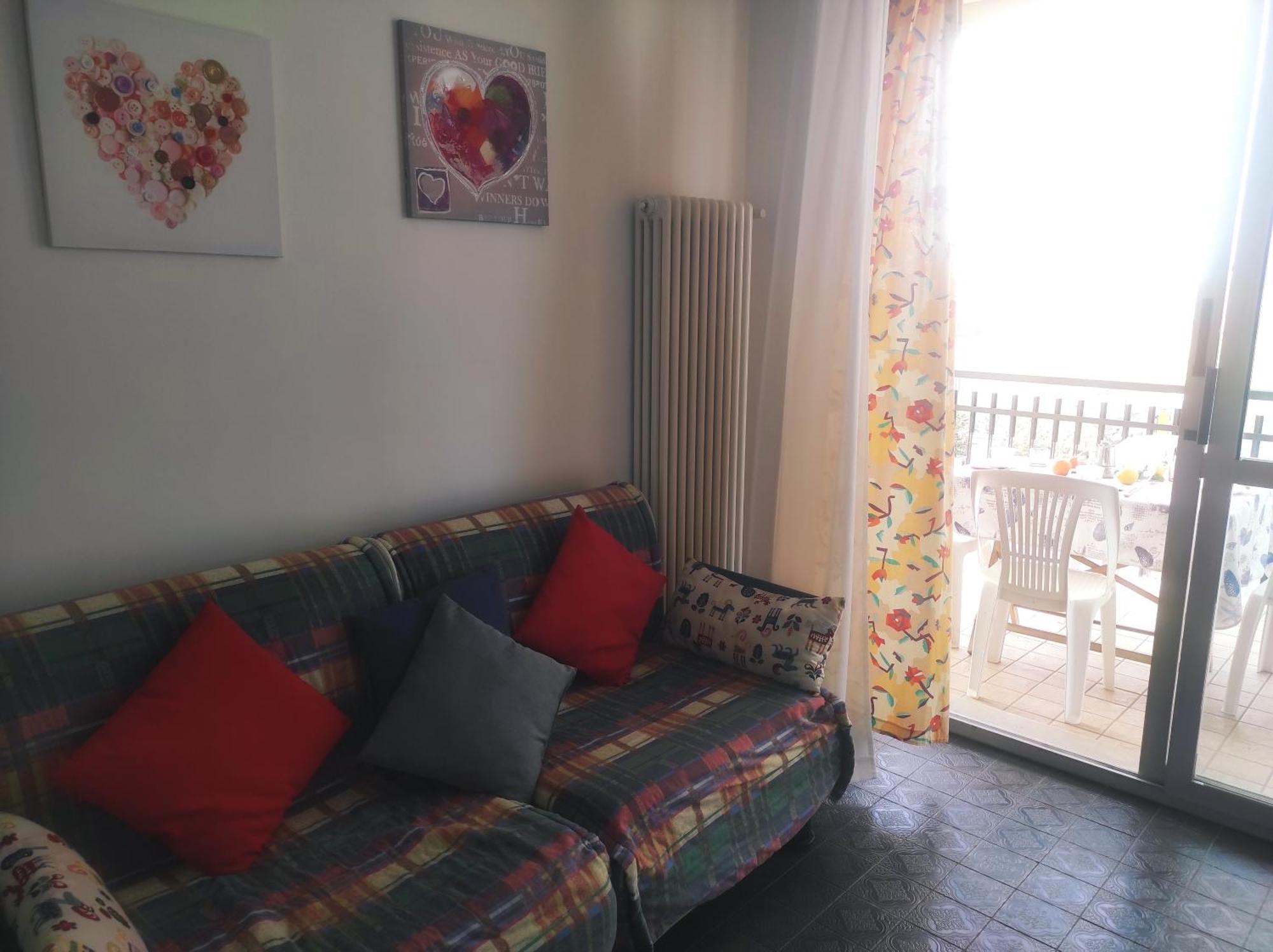 Appartamento Vista Mare Римини Экстерьер фото